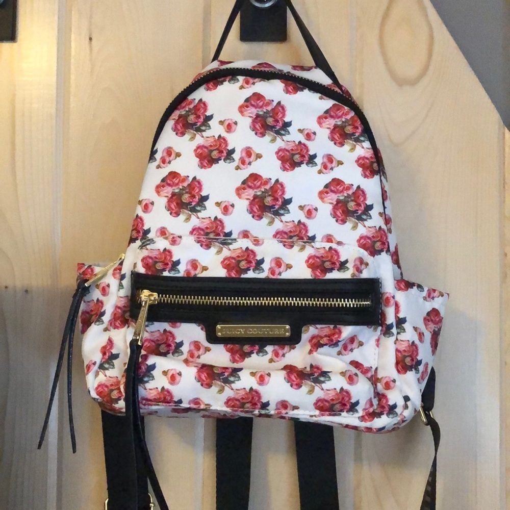 Floral mini backpack